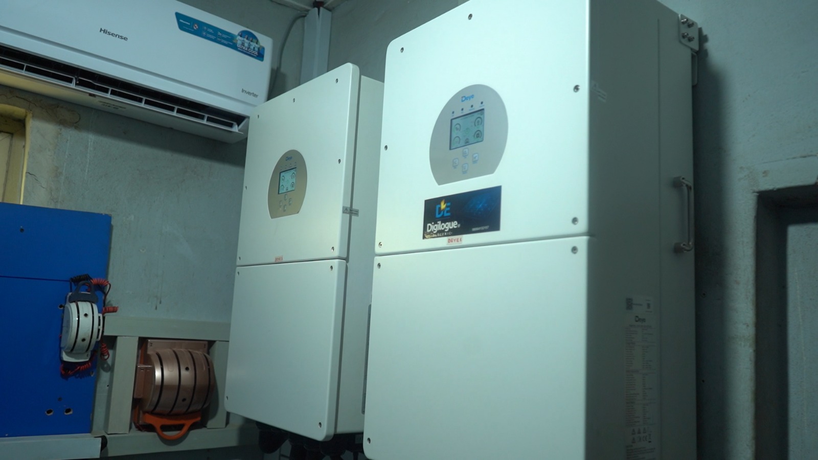 66kWp standalone off-grid solar at commercial cold storage facility — view 3