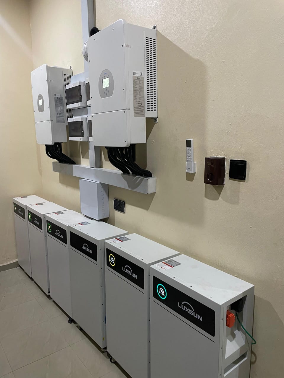 31.5kWp standalone off-grid solar at private residential facility — view 1
