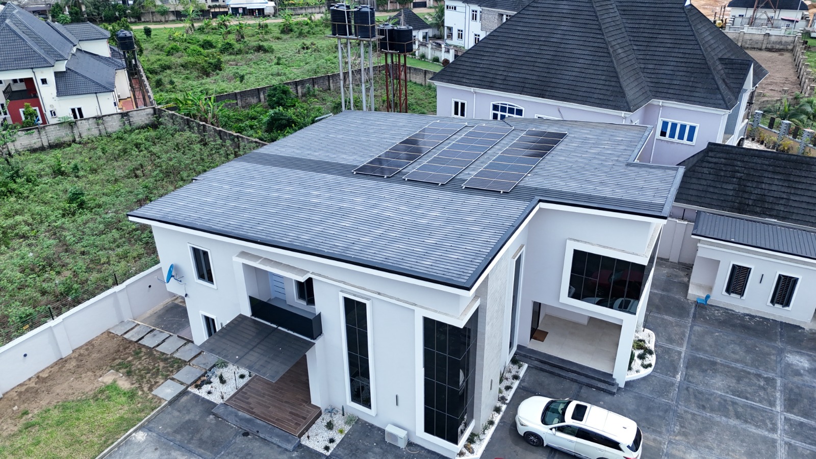 Distributed residential solar rollout across residential facilities — view 2
